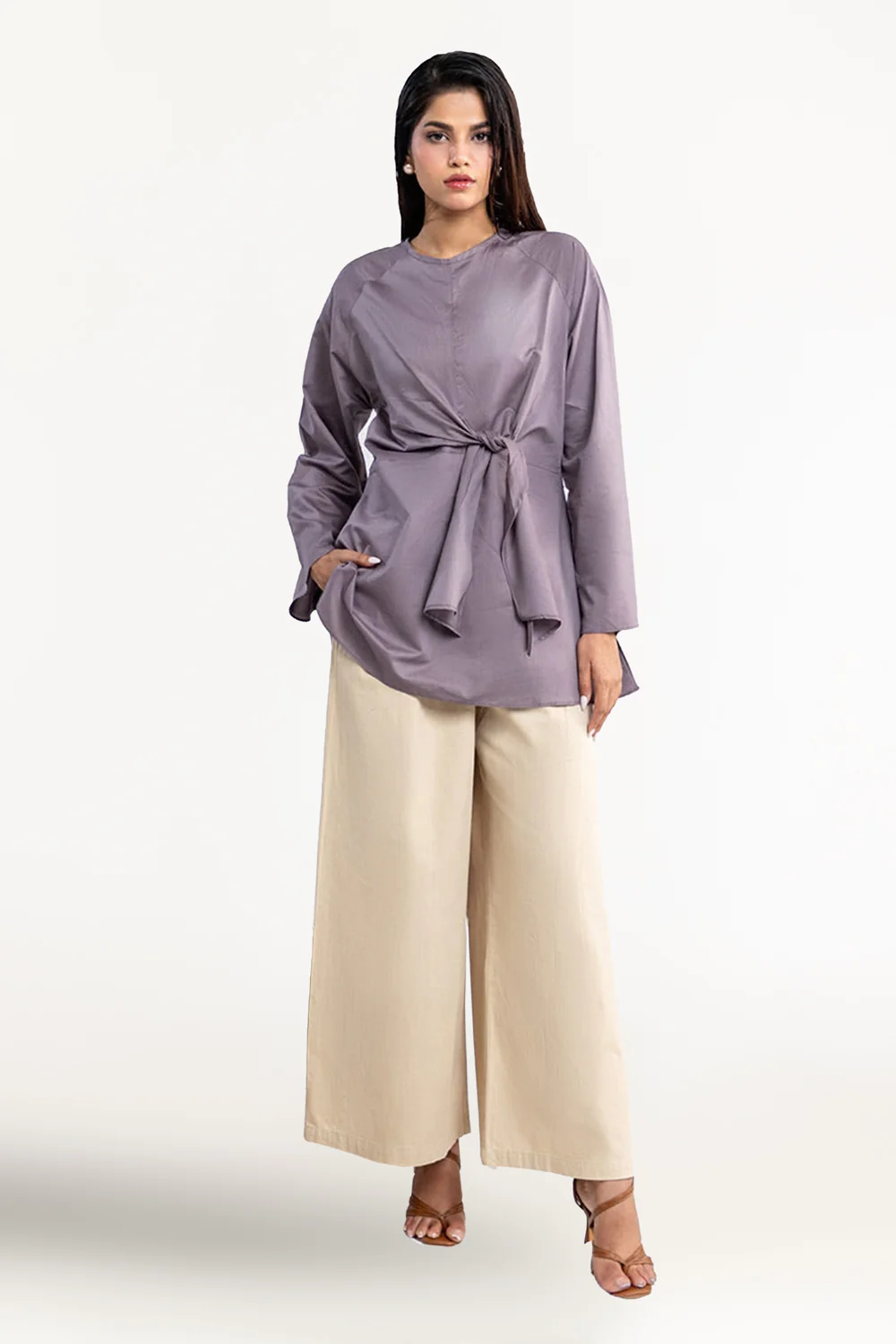 Cotton Viscose Dyed Tunic