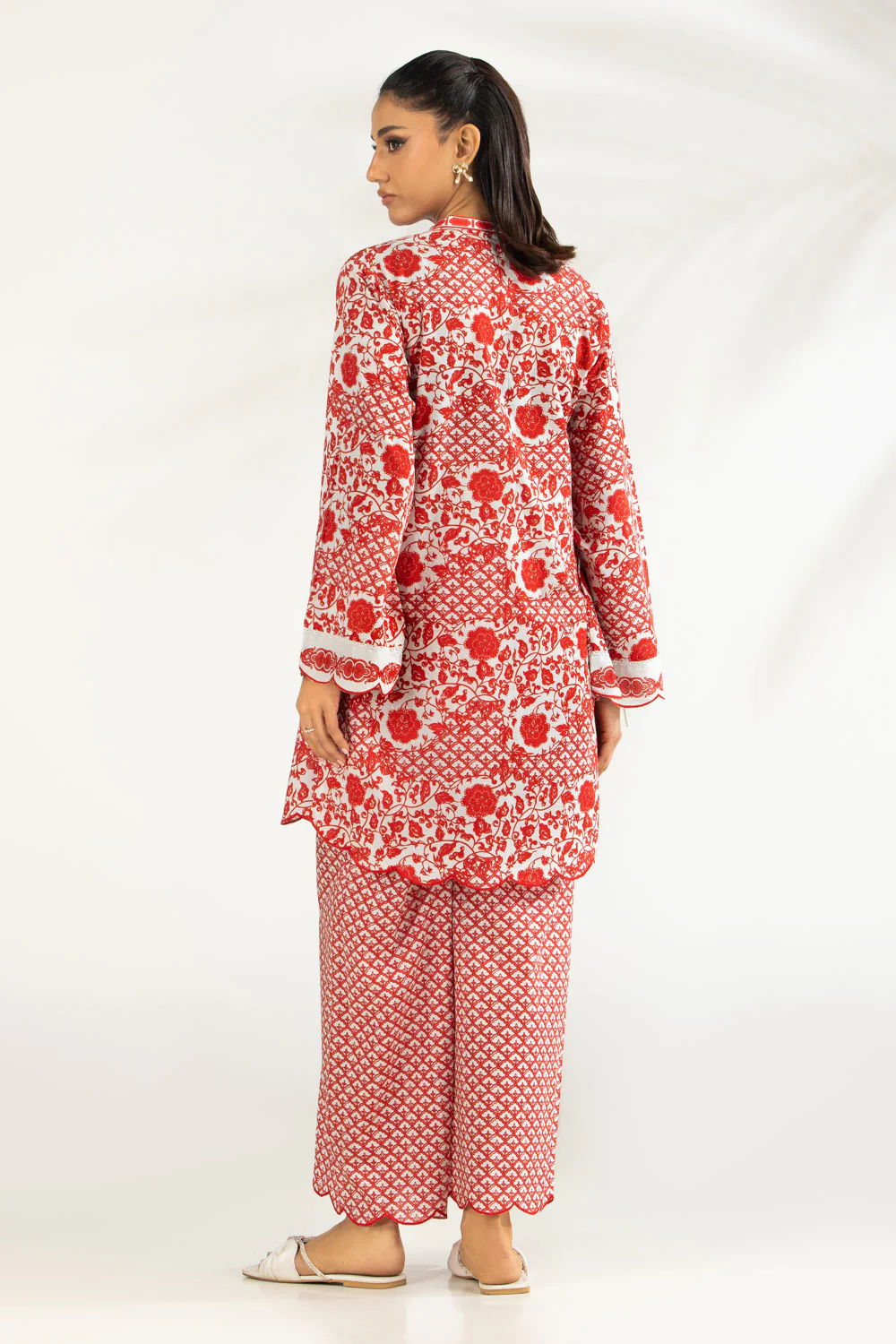 Cotton Viscose Printed Co-Oed Set - Image 5
