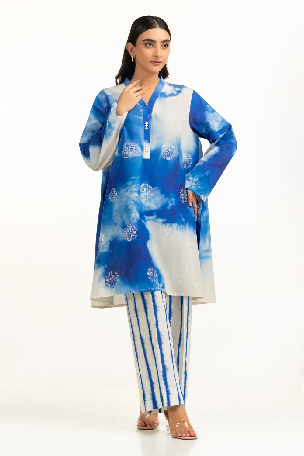 Cotton Viscose Printed Co-Ord Set - Image 5