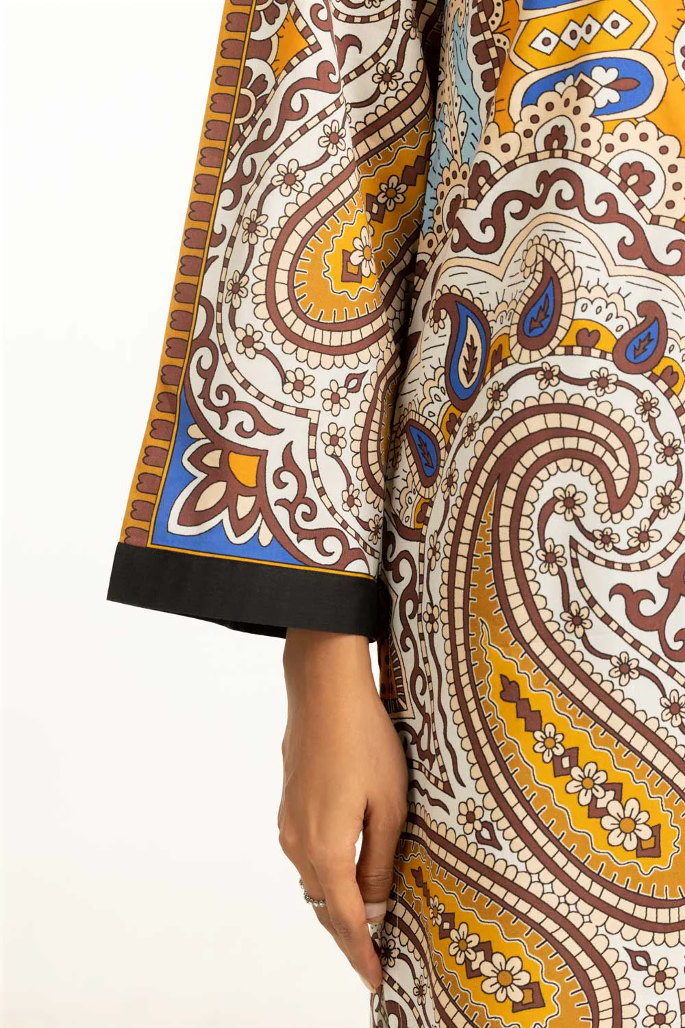 Cotton Viscose Printed Co-Ord Set - Image 2