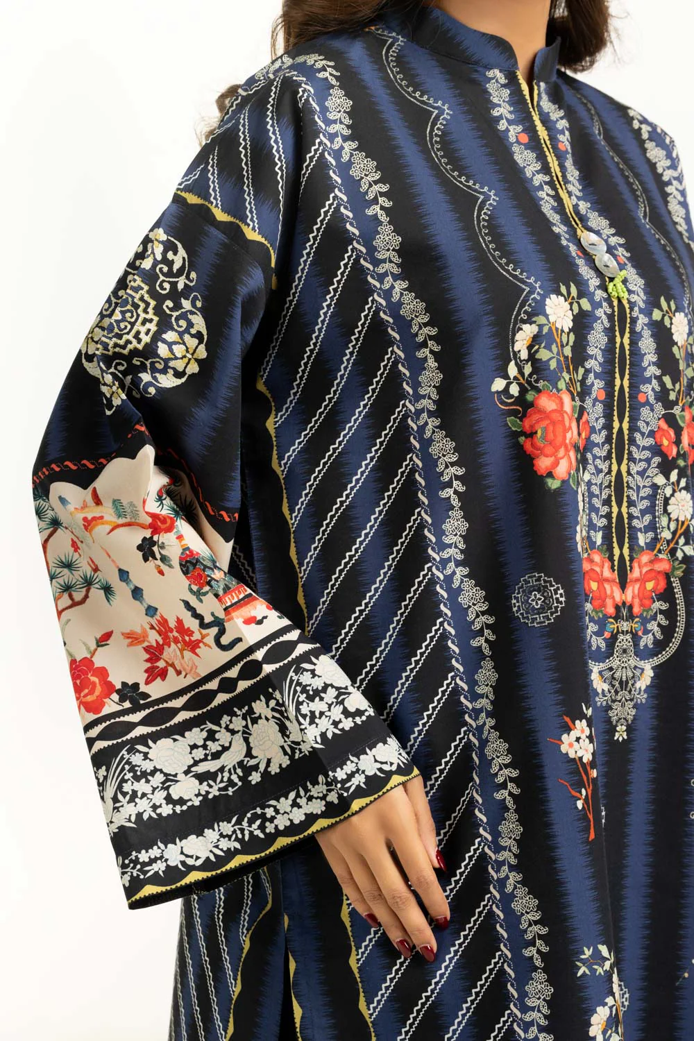 Cotton Viscose Printed Co-Ord Set - Image 2