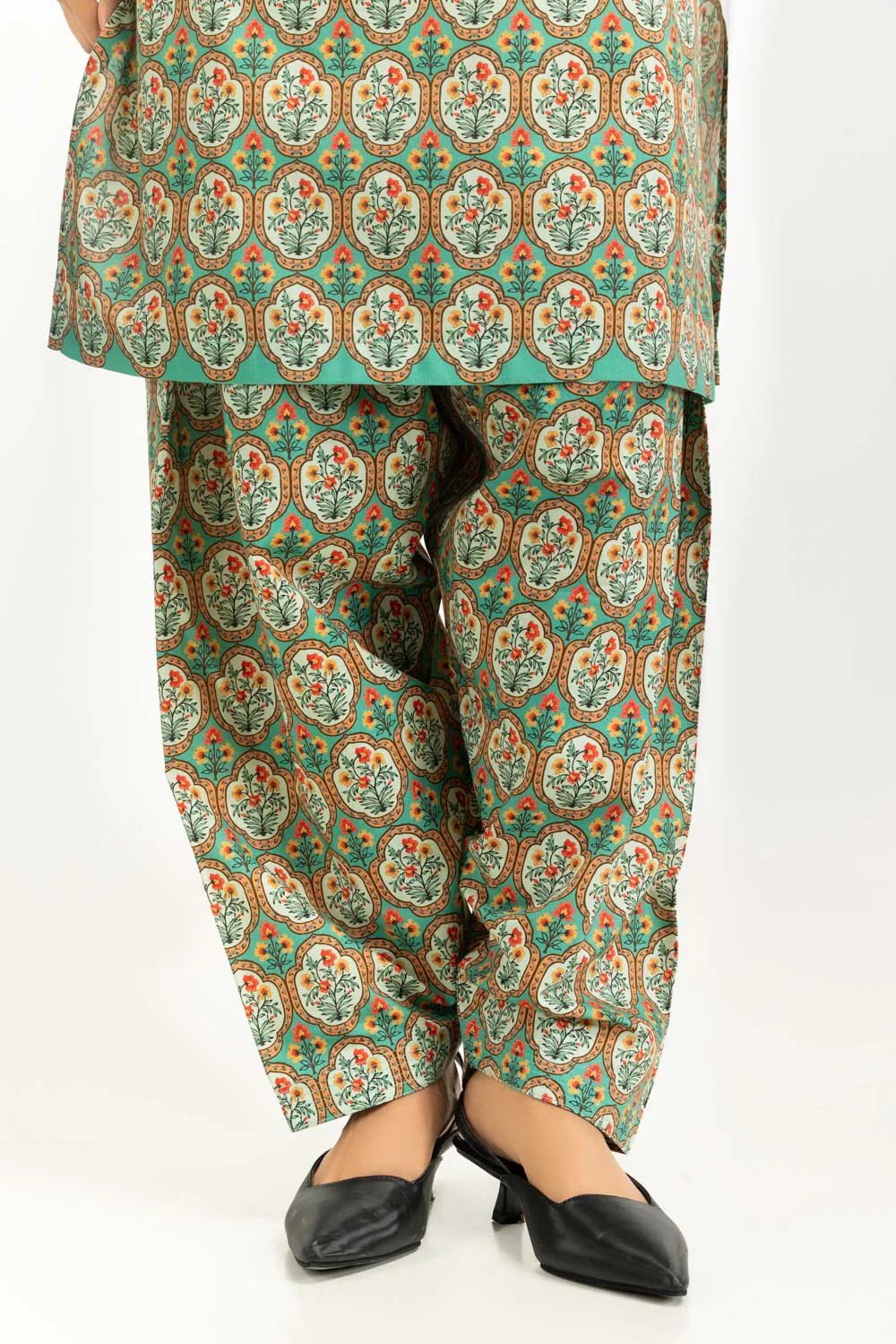 Cotton Viscose Printed Co-Ord Set - Image 7