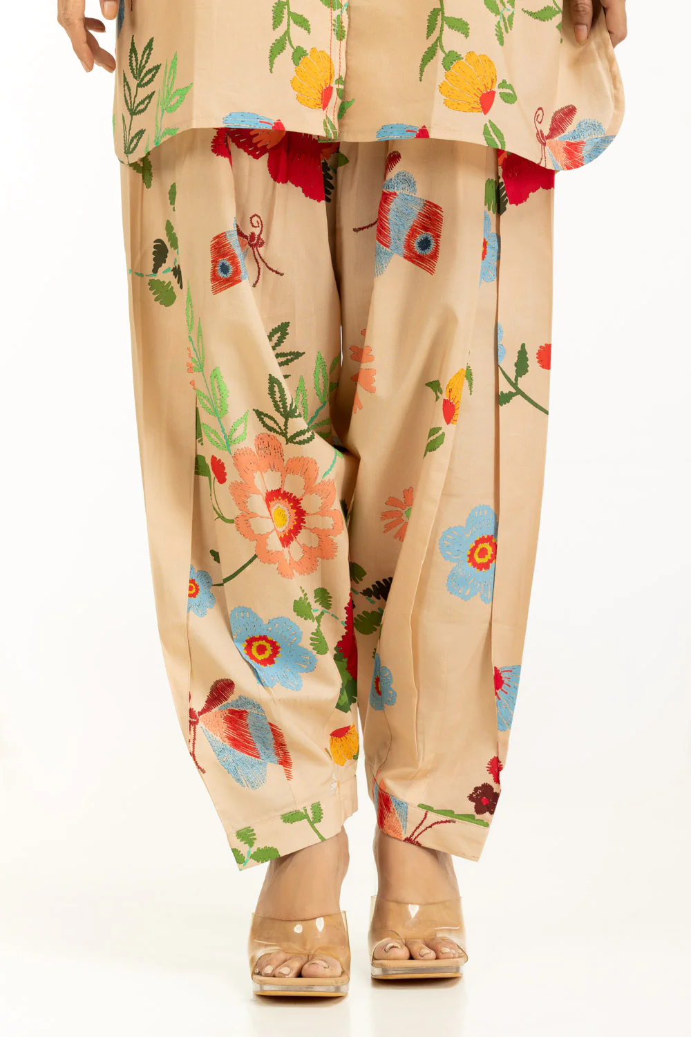 Cotton Viscose Printed Co-Ord Set - Image 7