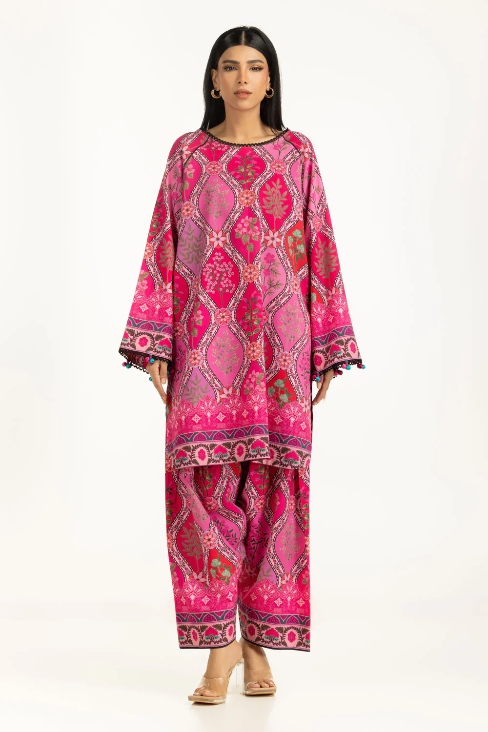 Cotton Viscose Printed Co-Ord Set