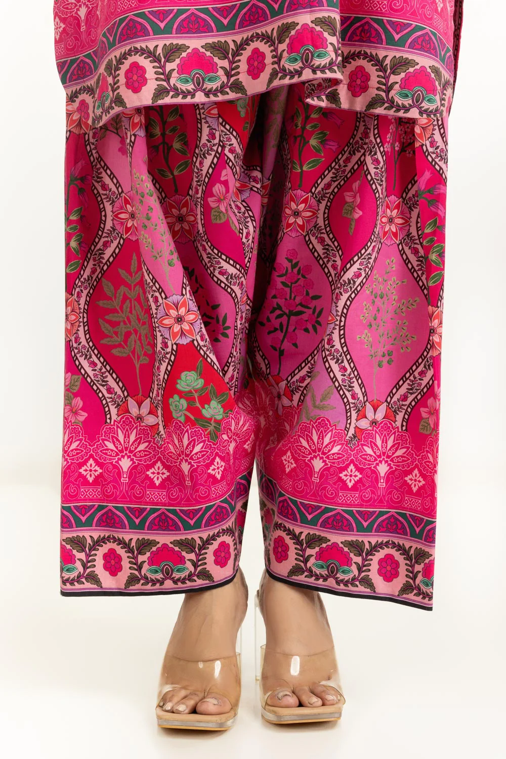 Cotton Viscose Printed Co-Ord Set - Image 7