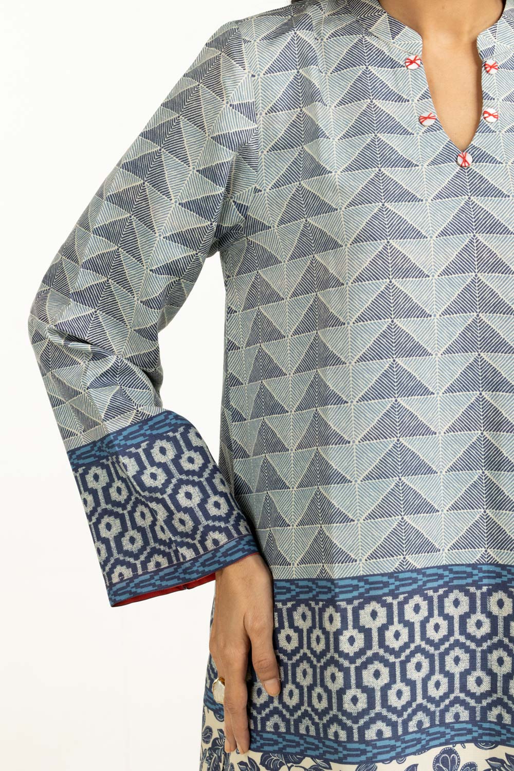 Cotton Viscose Printed Co-Ord Set - Image 2