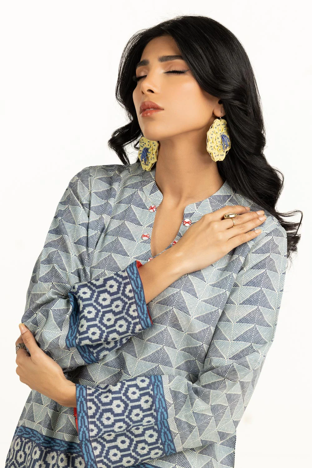 Cotton Viscose Printed Co-Ord Set - Image 4