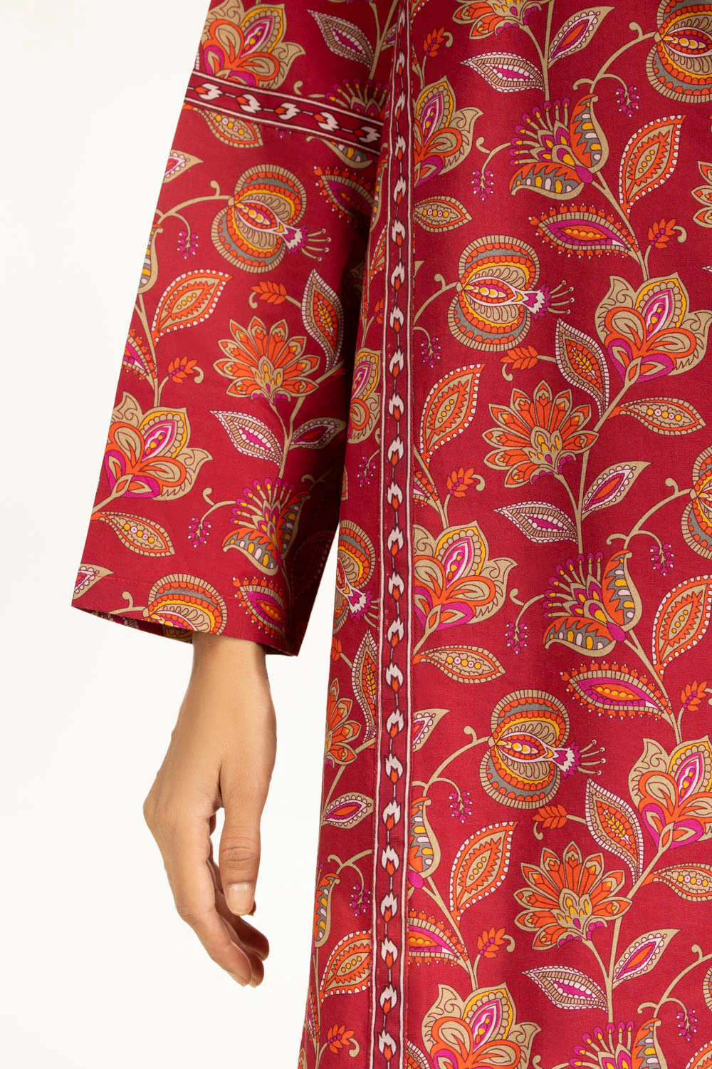 Cotton Viscose Printed Co-Ord Set - Image 2