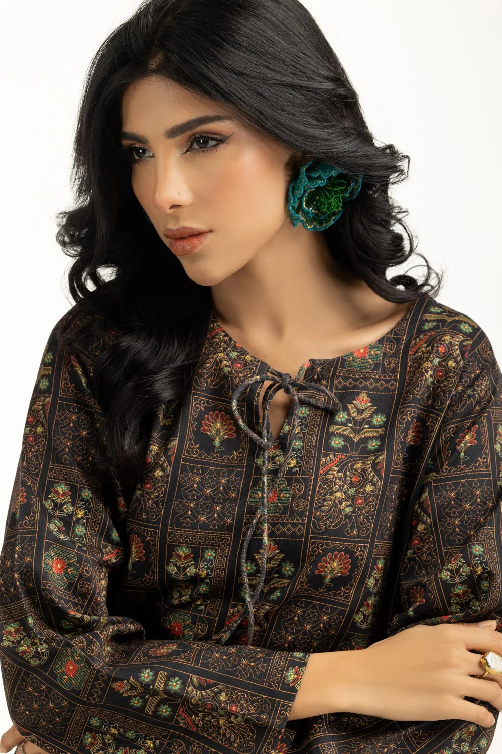 Cotton Viscose Printed Co-Ord Set - Image 5