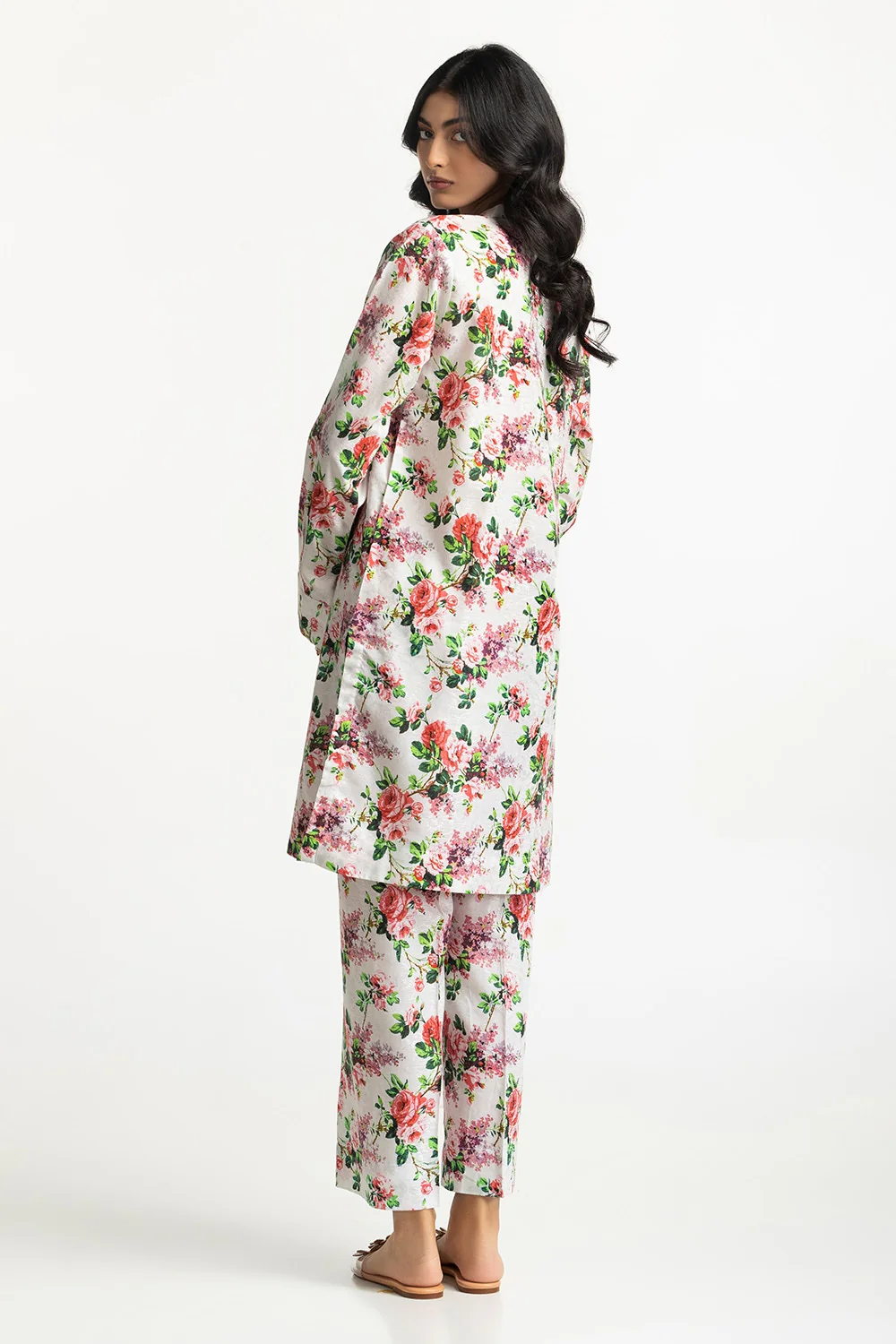 Cotton Viscose Printed Co-Ord Set - Image 5