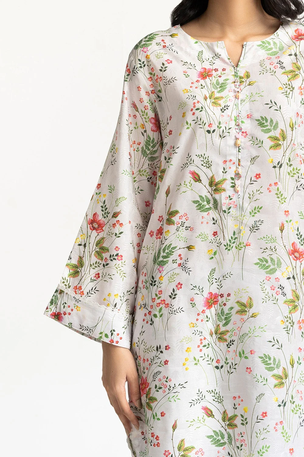 Cotton Viscose Printed Co-Ord Set - Image 2