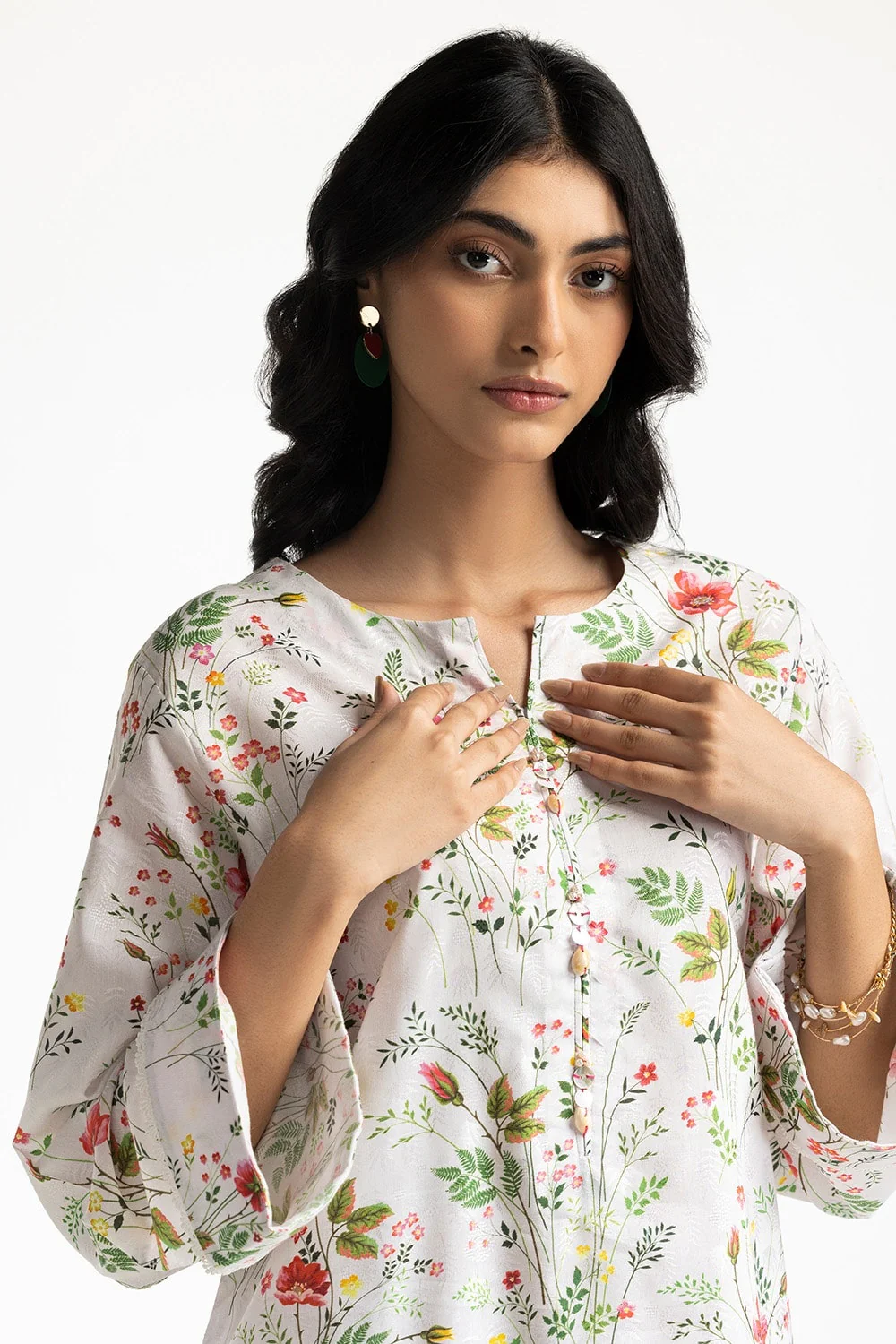 Cotton Viscose Printed Co-Ord Set - Image 4