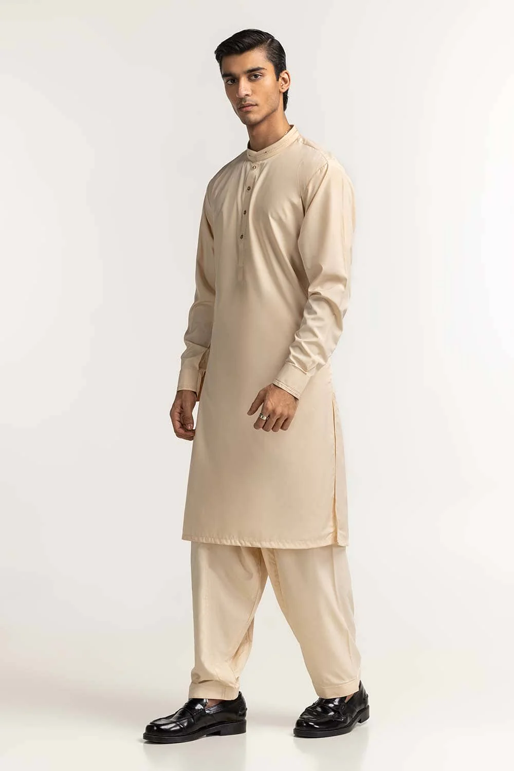 Cream Basic Suit - Image 4