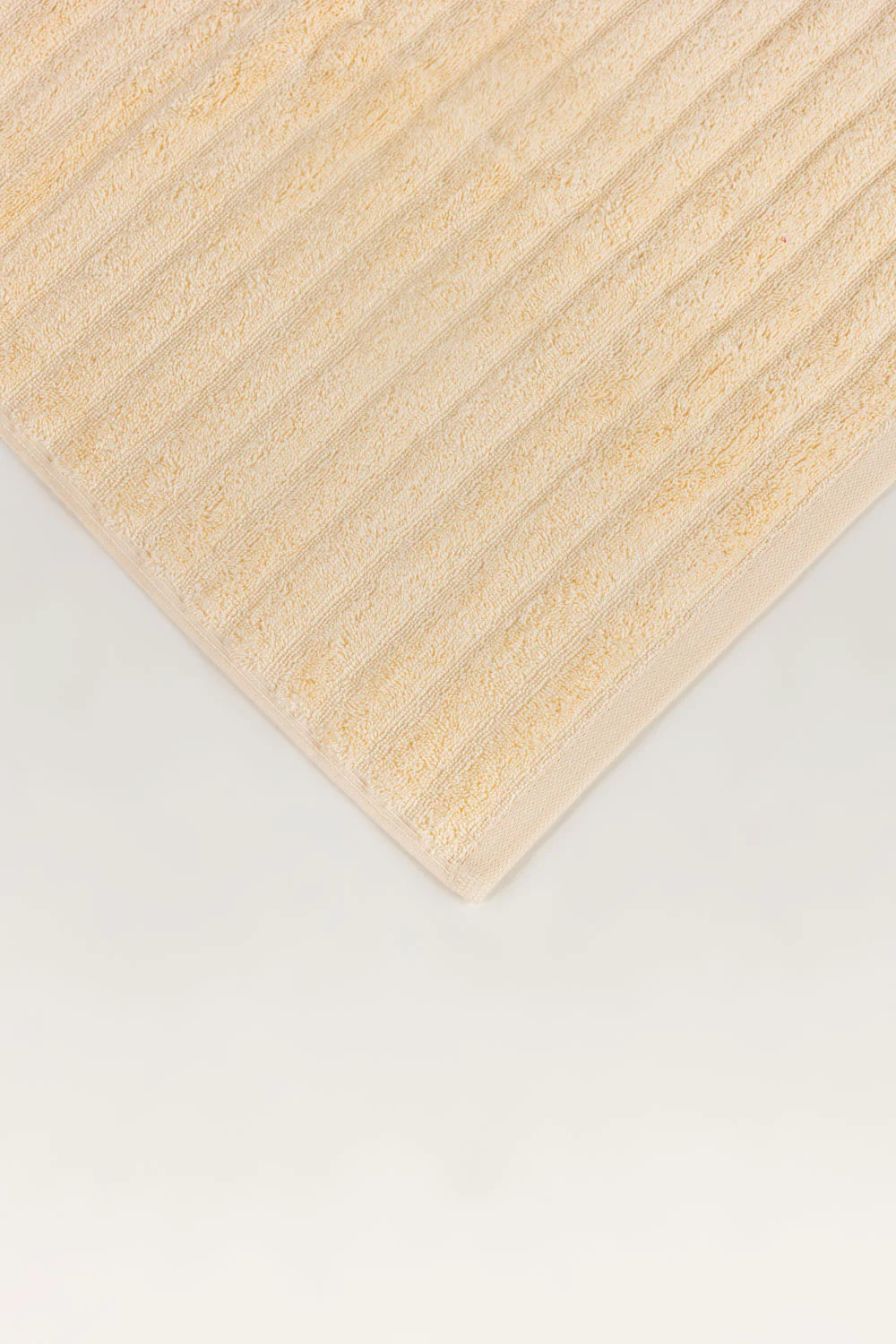 Cream Combed Plain Towel - Image 4