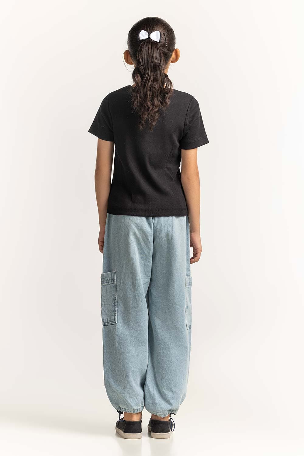 Crew Neck Basic Tee - Image 5
