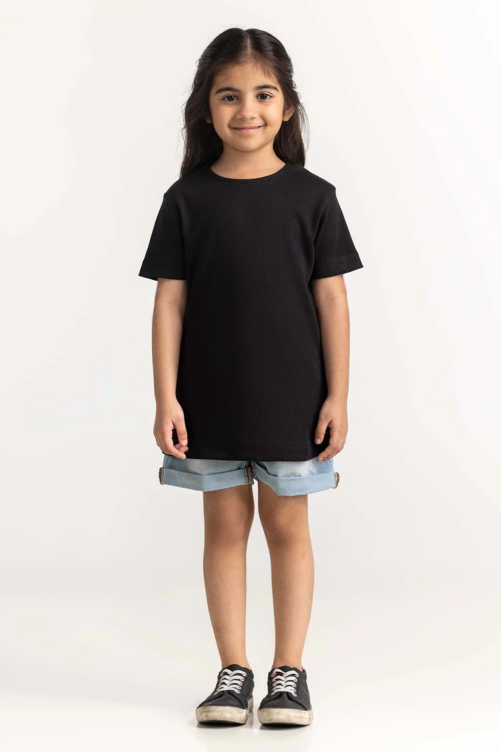 Crew Neck Basic Tee