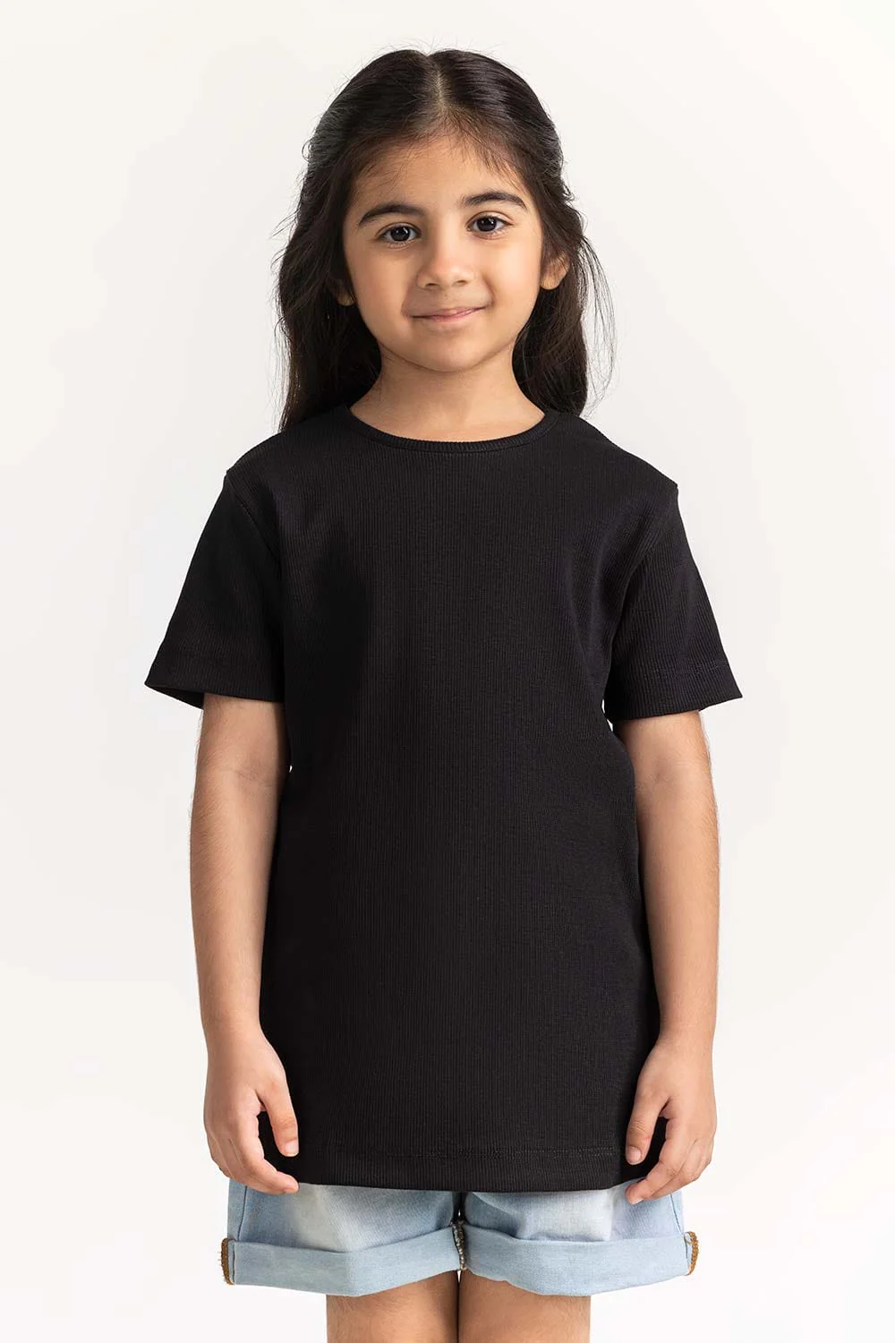 Crew Neck Basic Tee - Image 3