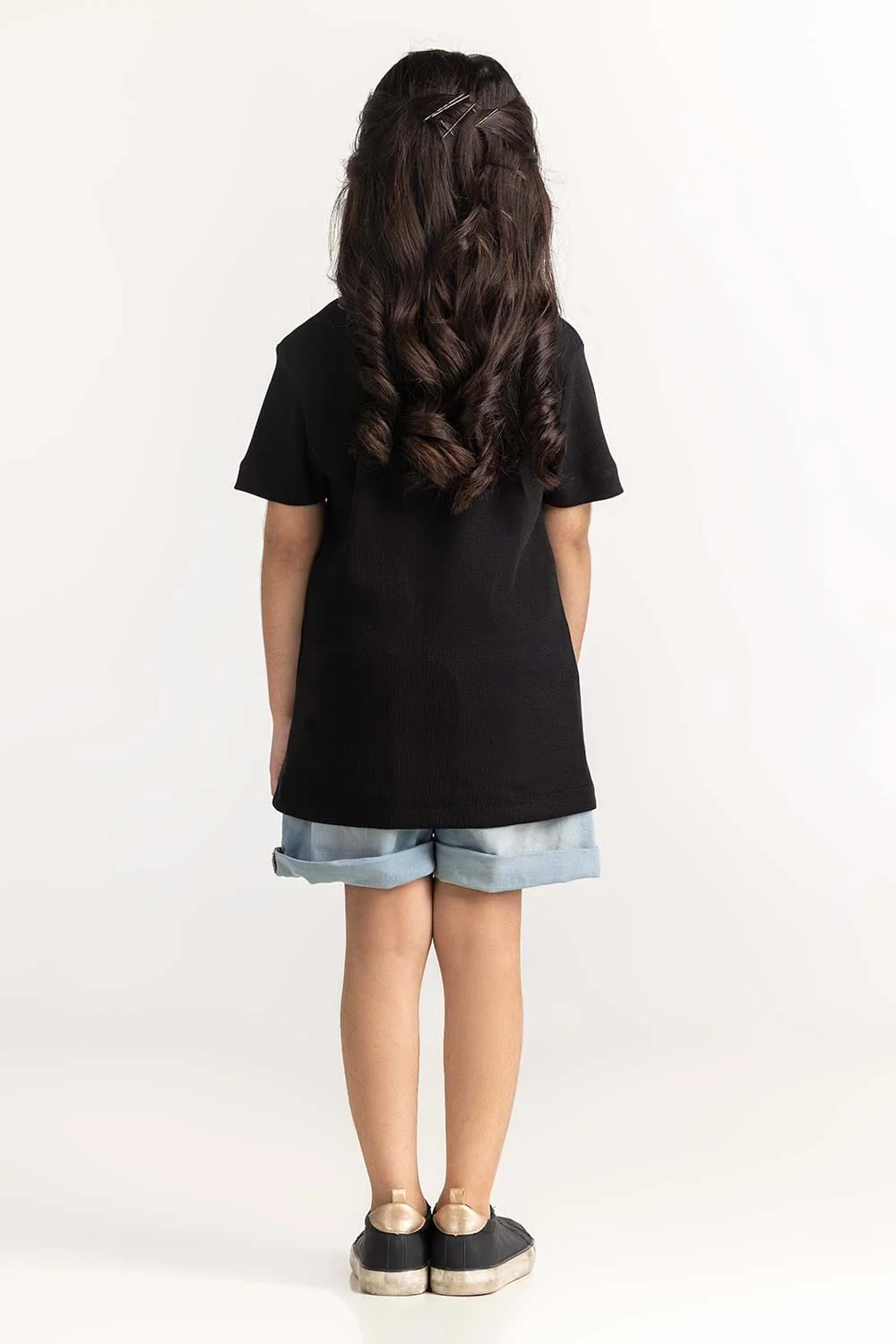 Crew Neck Basic Tee - Image 4