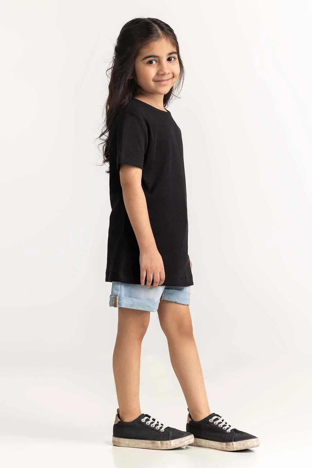Crew Neck Basic Tee - Image 6