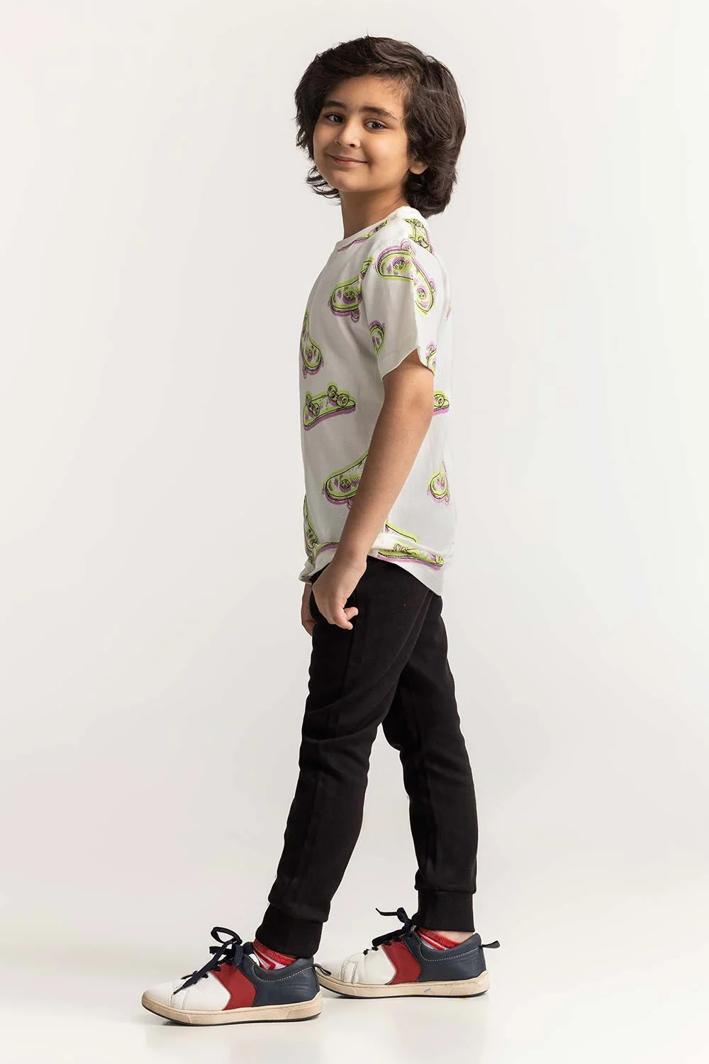 Crew Neck Graphic Tee - Image 4