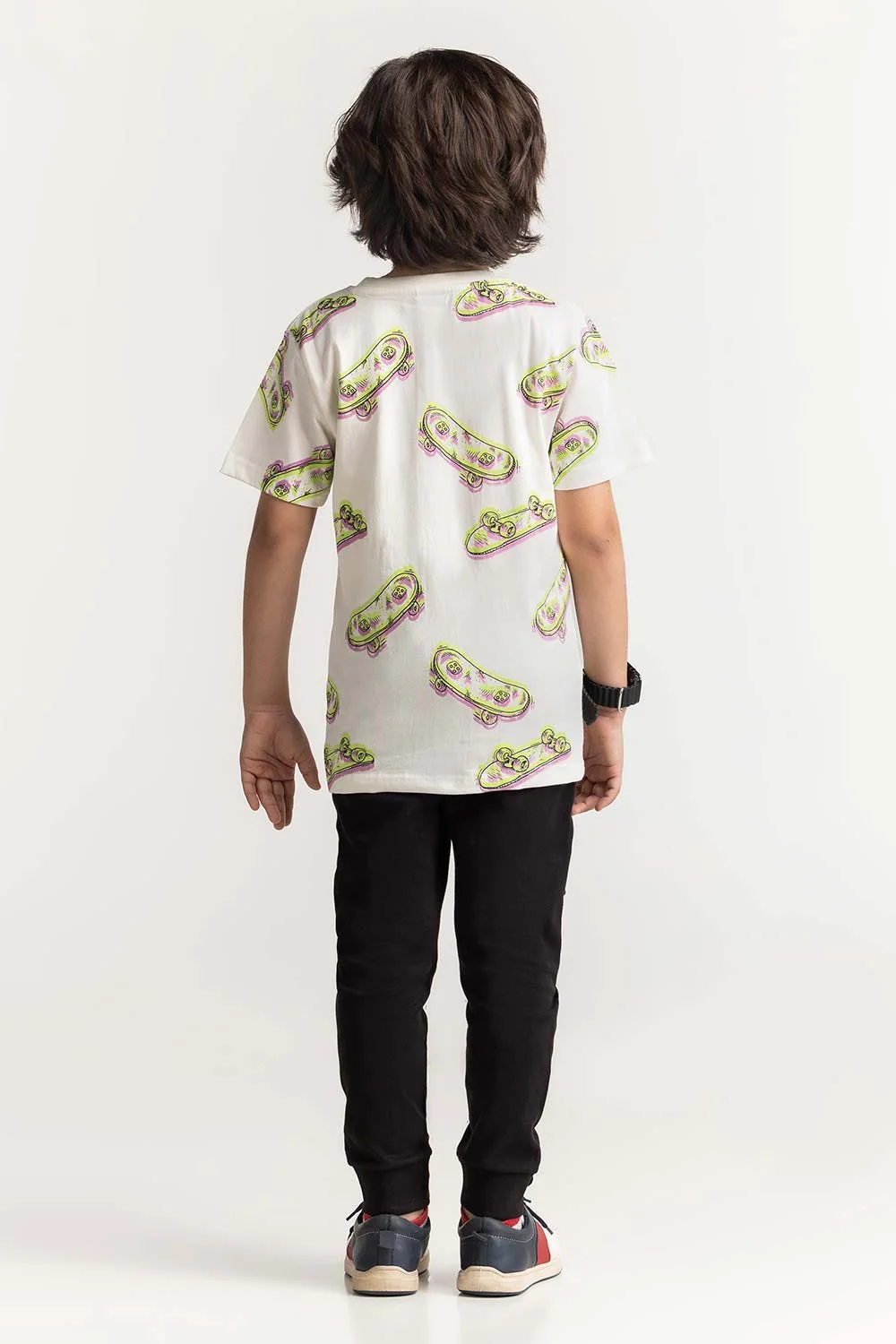 Crew Neck Graphic Tee - Image 5