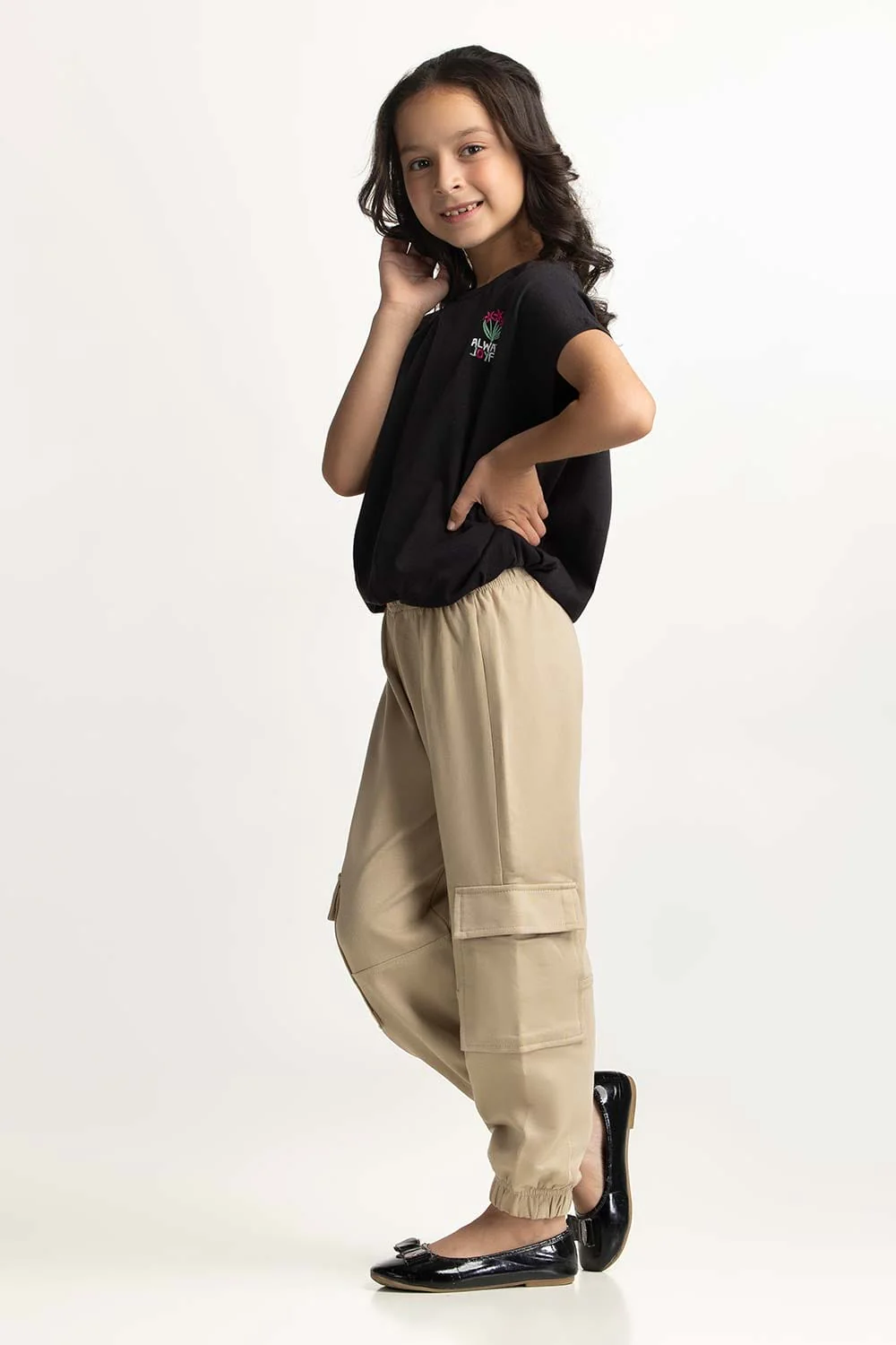 Crew Neck Loose Fit Tee - Image 6