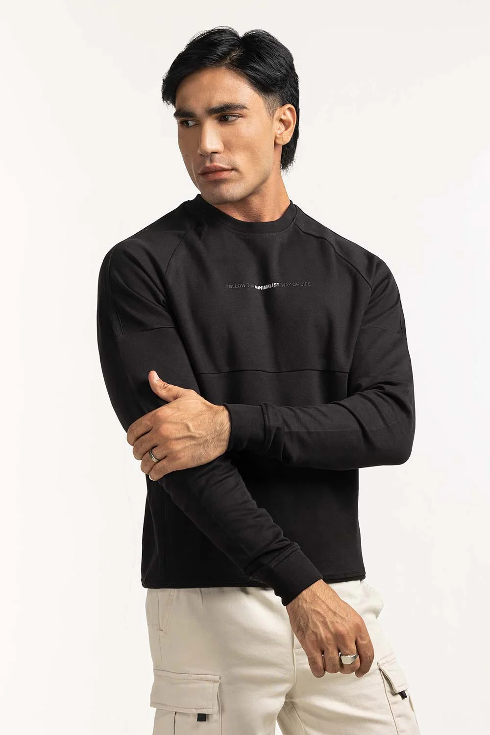 Crew Neck Swearshirt - Image 6