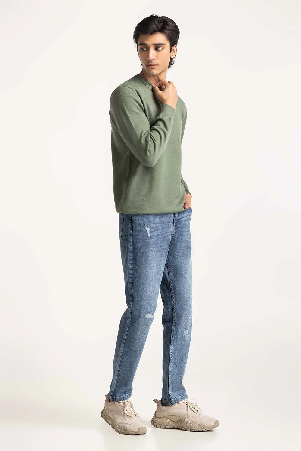 Crew Neck Sweater - Image 4
