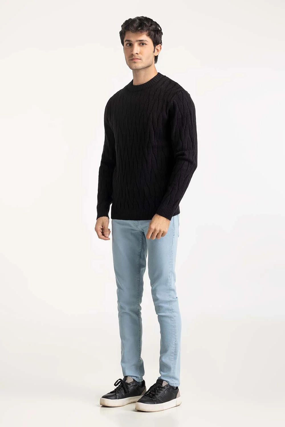 Crew Neck  Sweater - Image 4