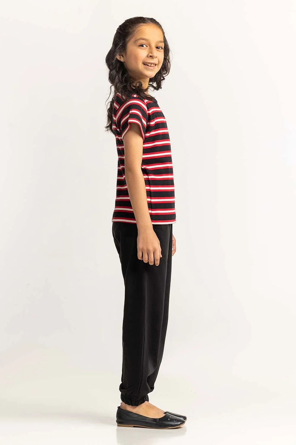Crew Neck Yarn-Dyed Tee - Image 4