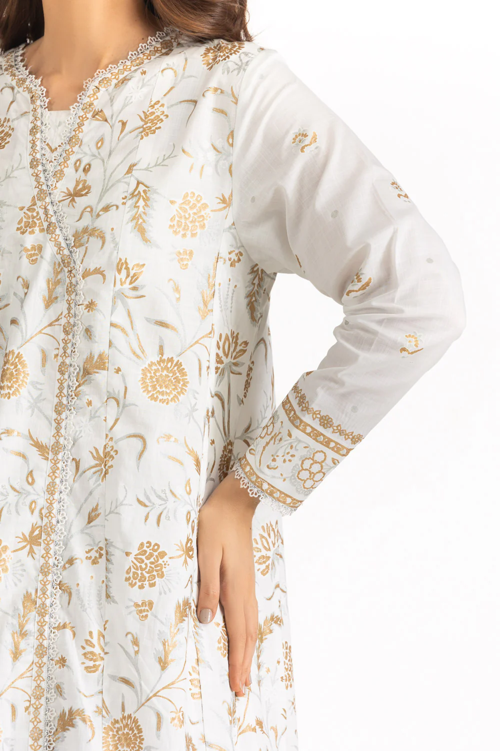 Cross Hatch Block Printed Co-Ord Set - Image 2