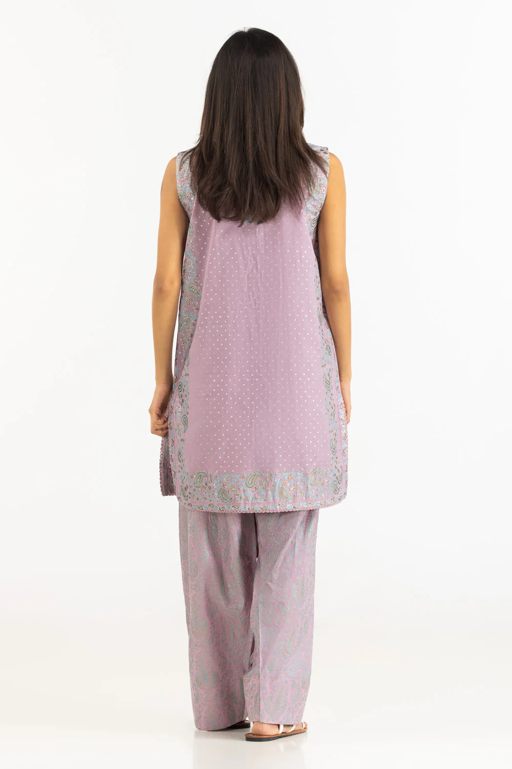 Cross Hatch Block Printed Co-Ord Set - Image 3