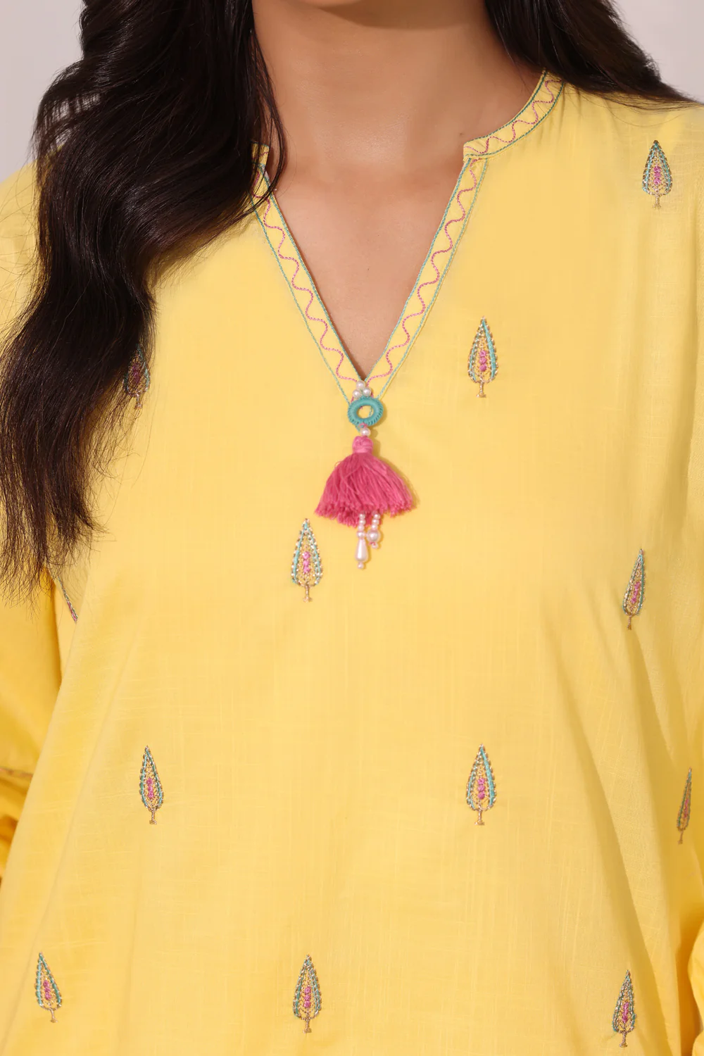 Cross Hatch Embroidered Co-Ord Set - Image 2