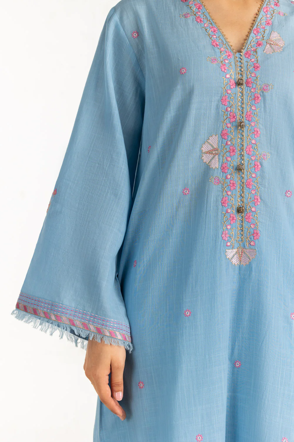 Cross Hatch Embroidered Co-Ord Set - Image 2
