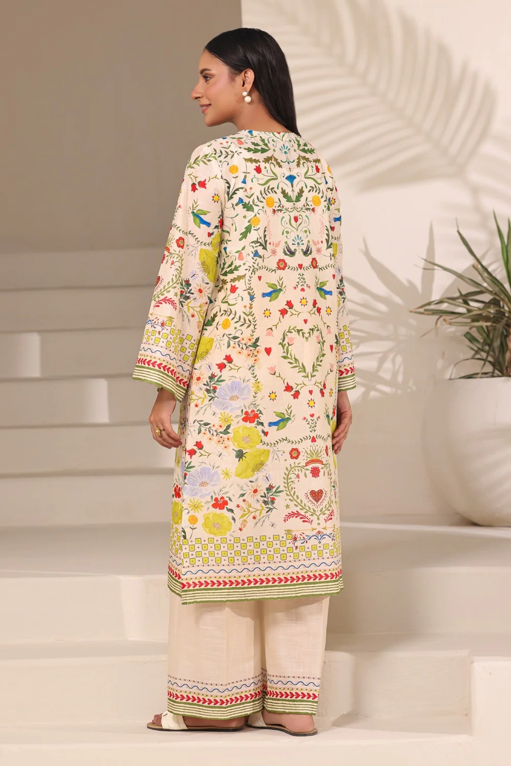 Cross Hatch Printed Co-Ord Set - Image 7
