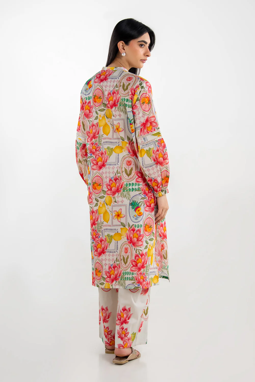 Cross Hatch Printed Co-Ord Set - Image 6