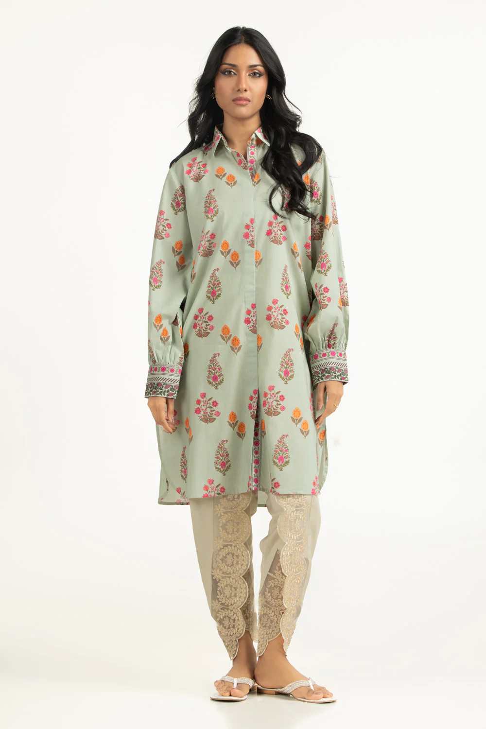Cross Hatch Printed Shirt