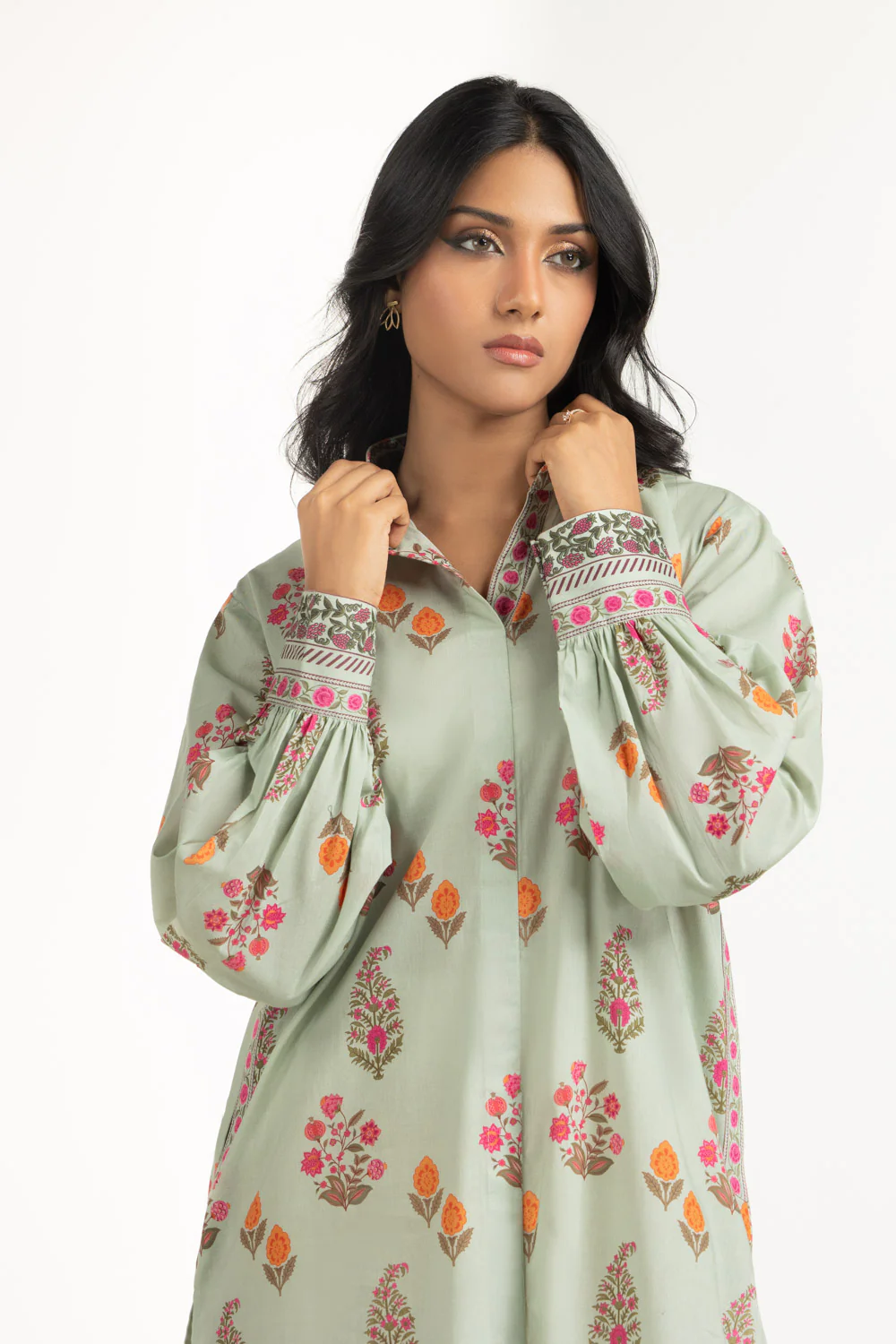 Cross Hatch Printed Shirt - Image 2