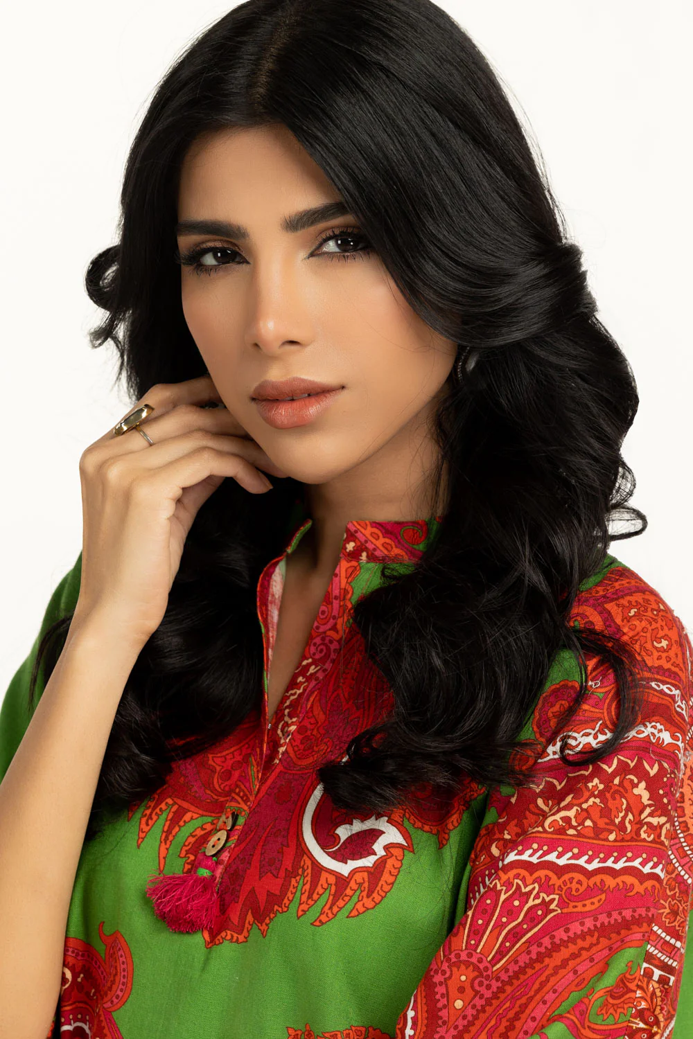 Cross Slub Printed Shirt - Image 5