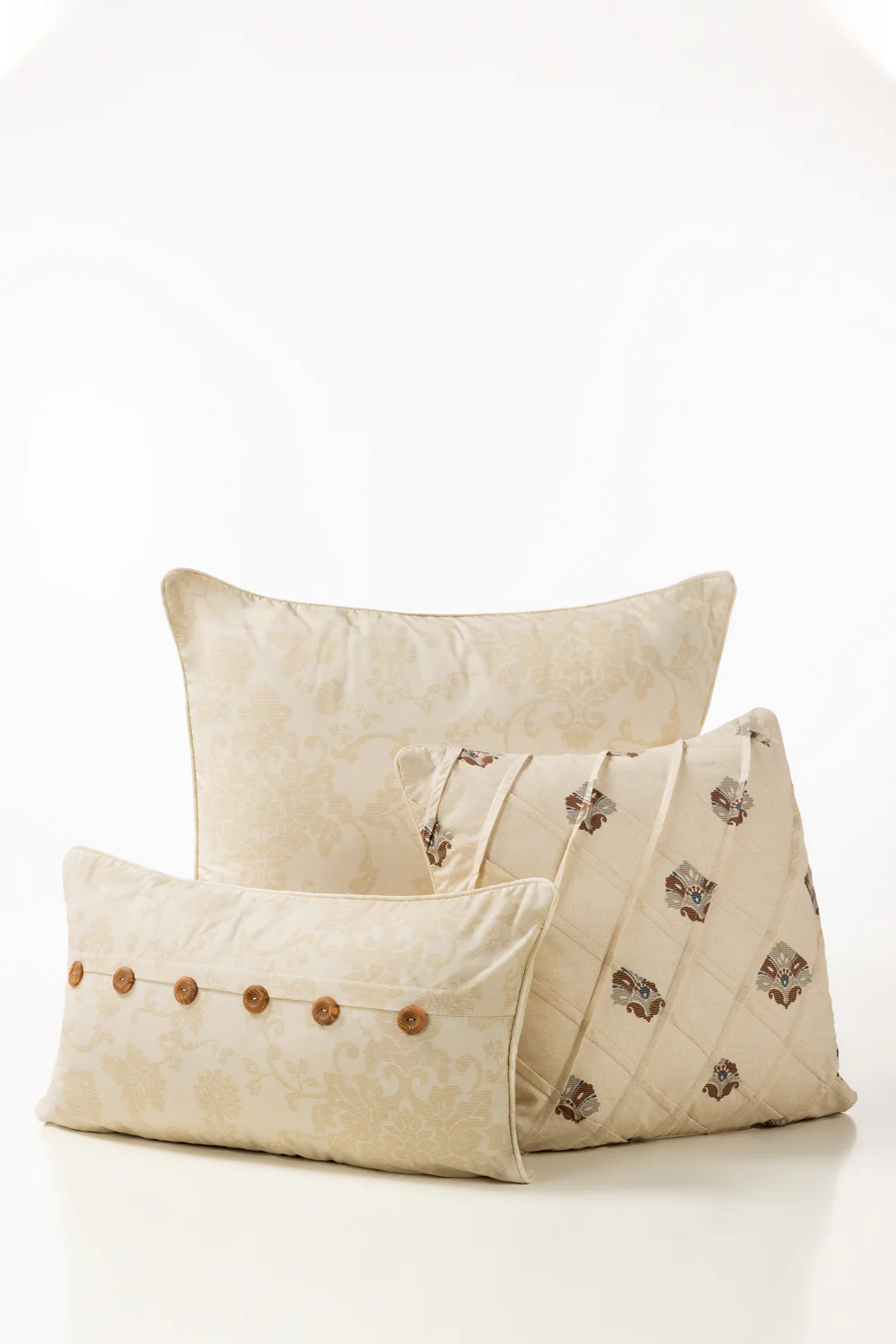 Damask Hatch T-150 Euro Sham Cushion Cover - Image 4