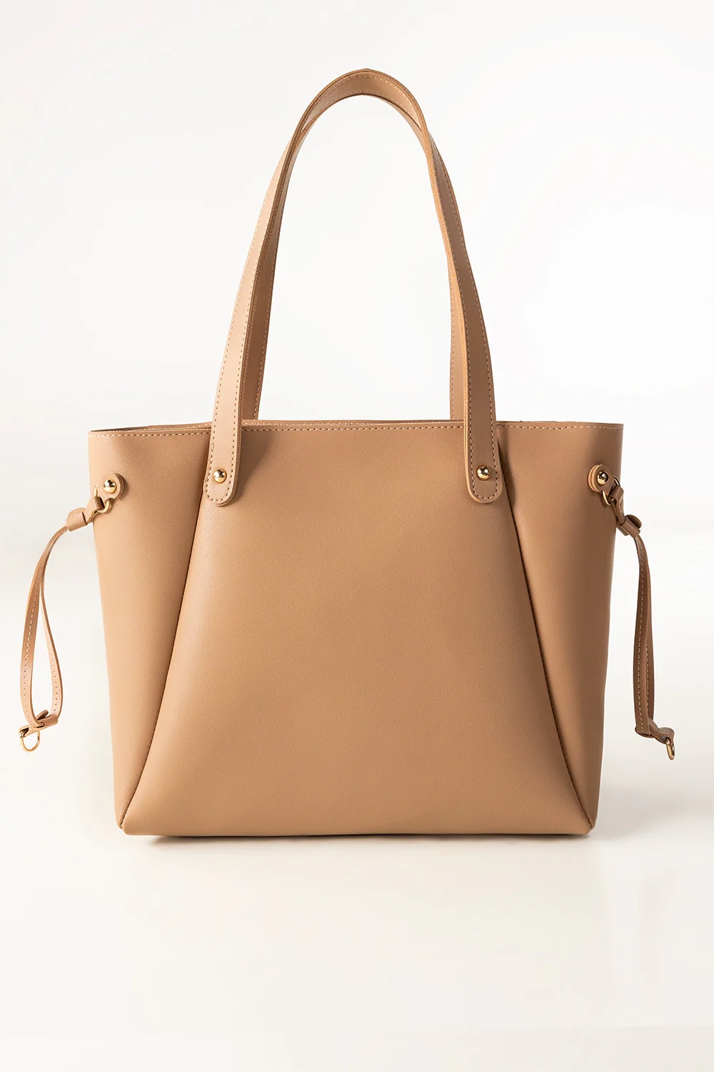 Dark Beige Tote Bag