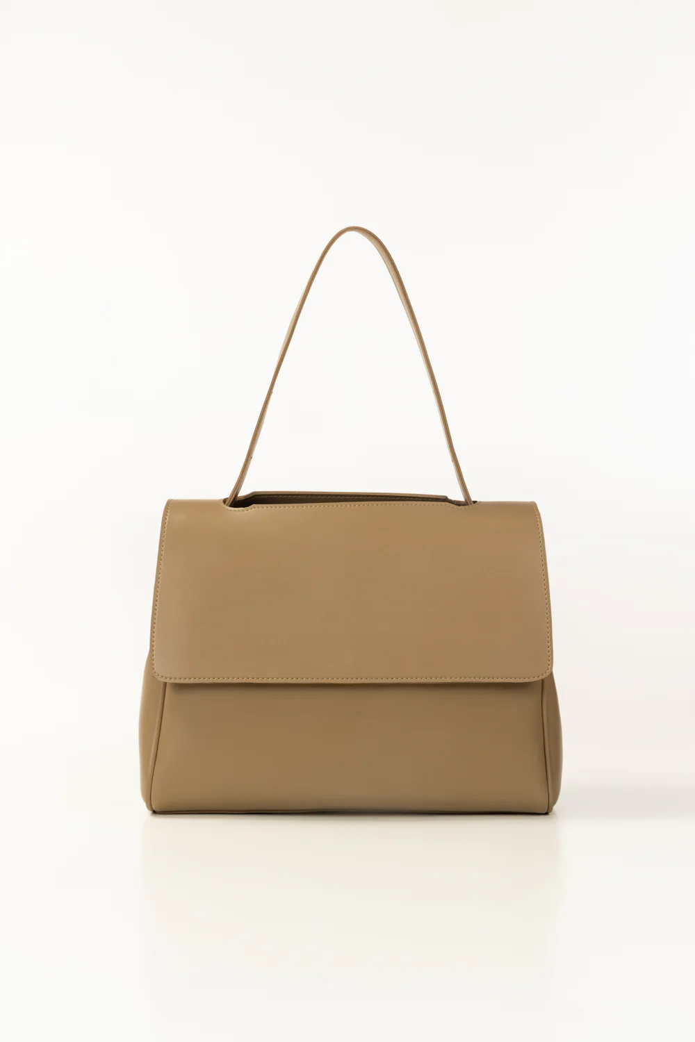 Dark Beige Tote Bag