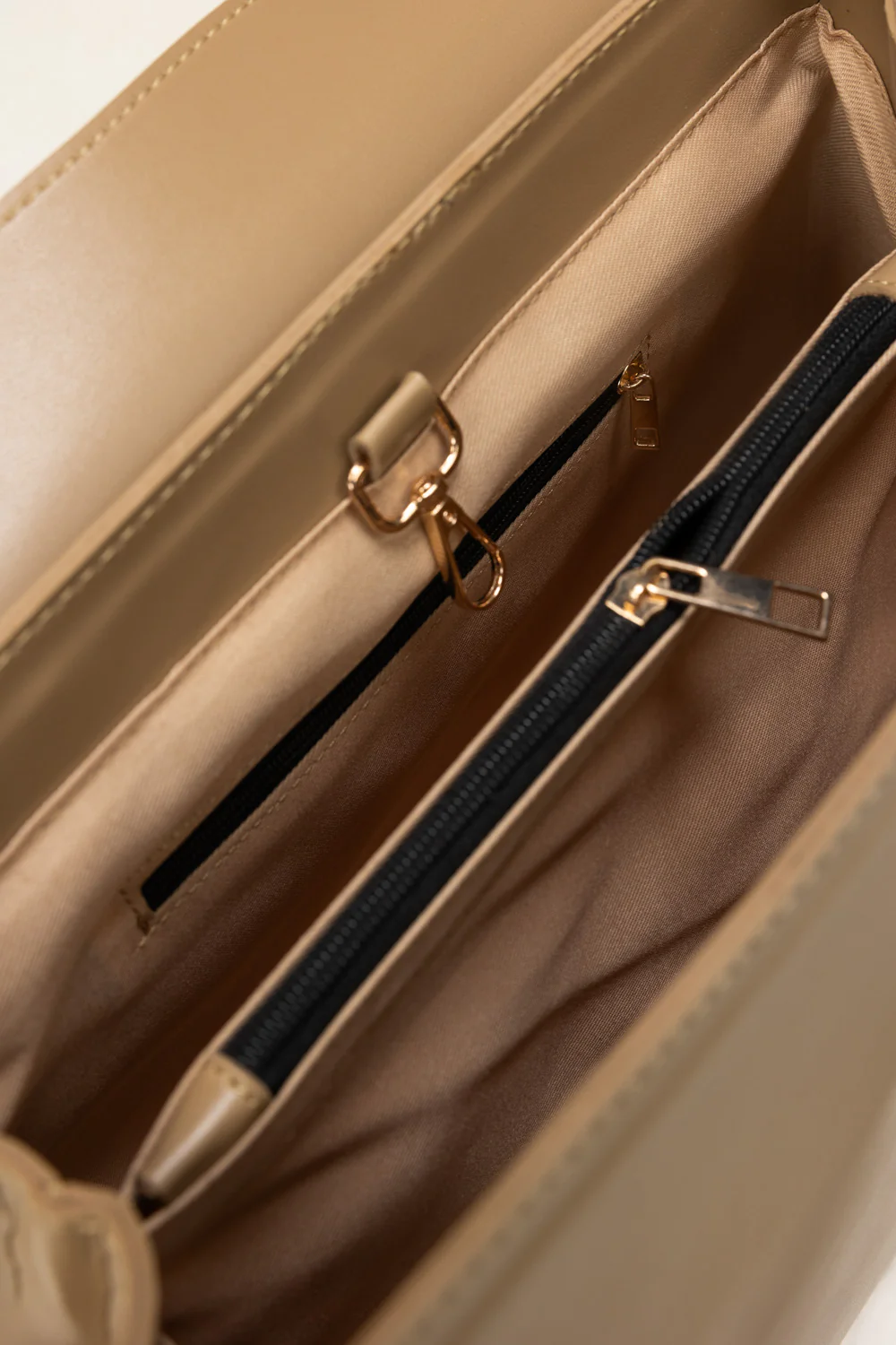 Dark Beige Tote Bag - Image 6