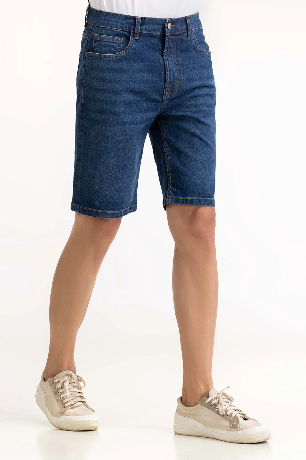 Dark Blue Basic Short - Image 4