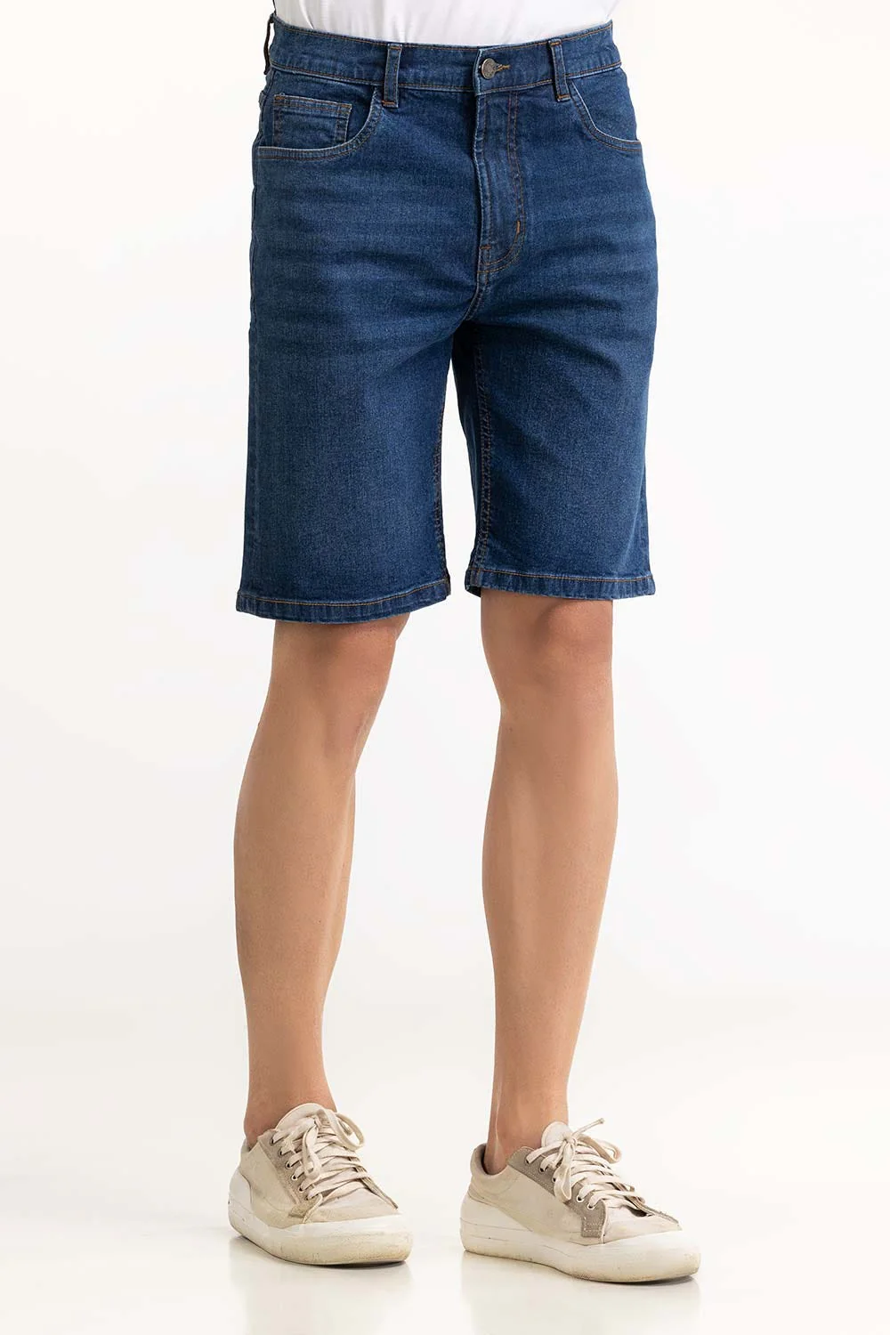 Dark Blue Basic Short - Image 6