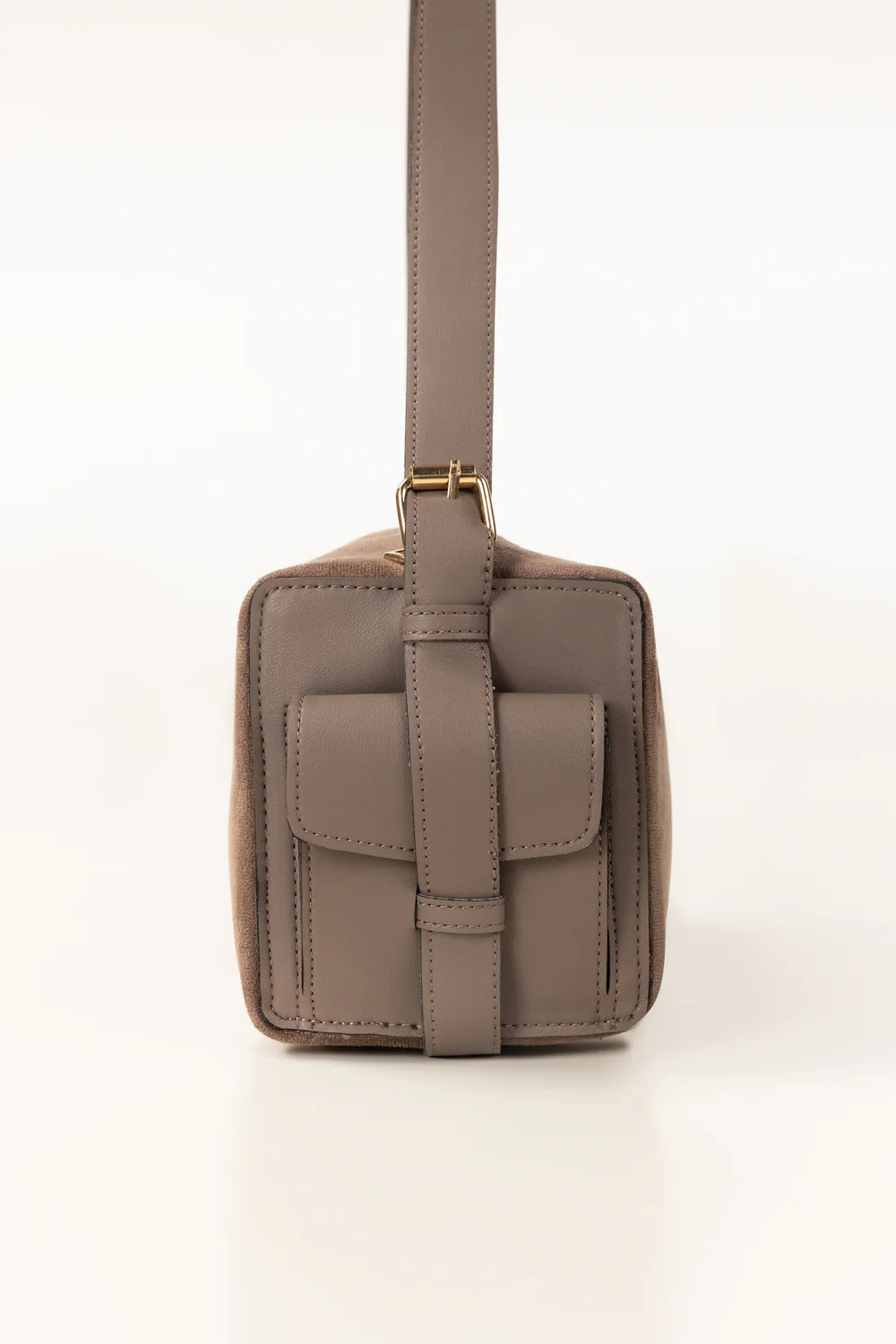Dark Brown Shoulder Bag - Image 6