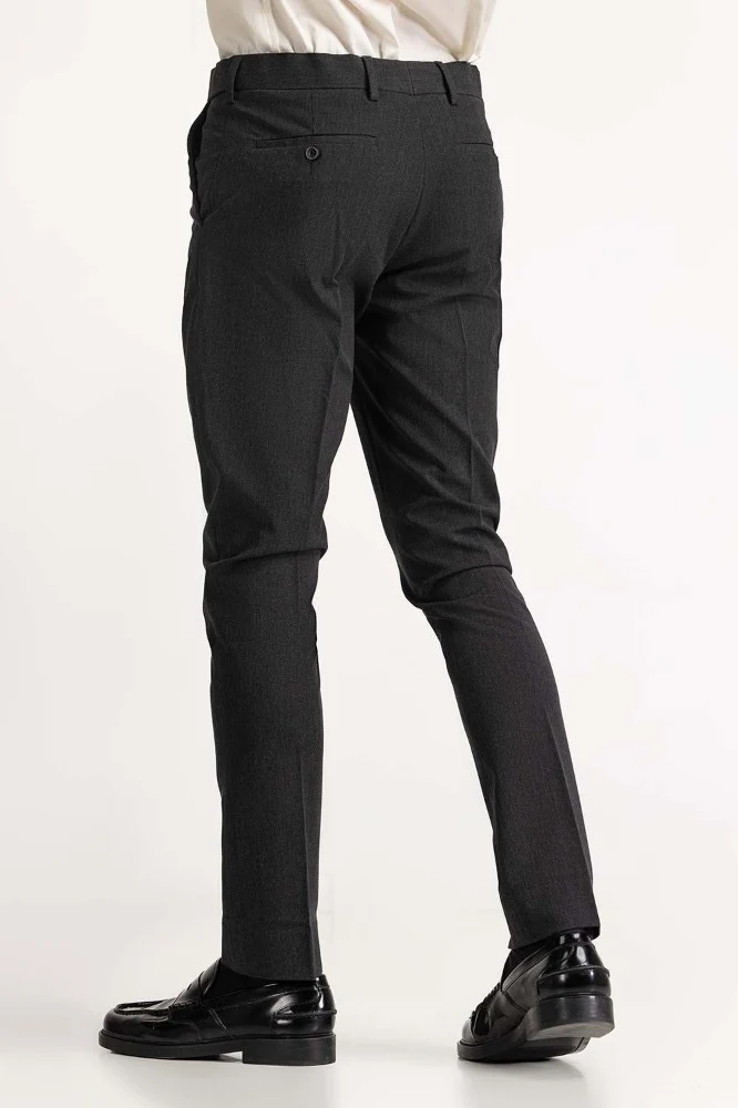 Dark Grey Basic Dress Pant - Image 2