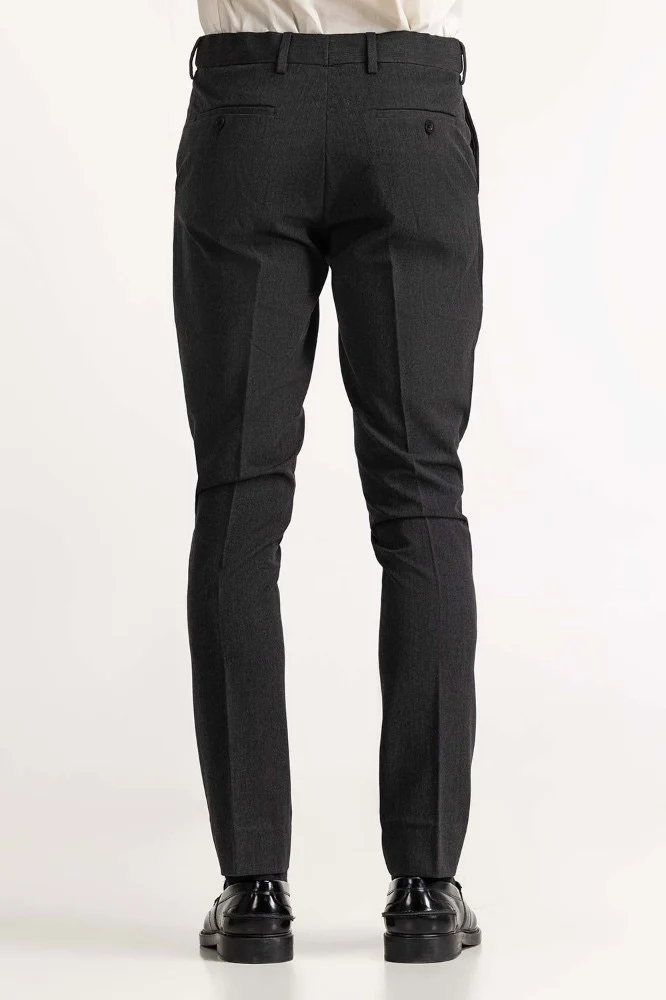Dark Grey Basic Dress Pant - Image 4