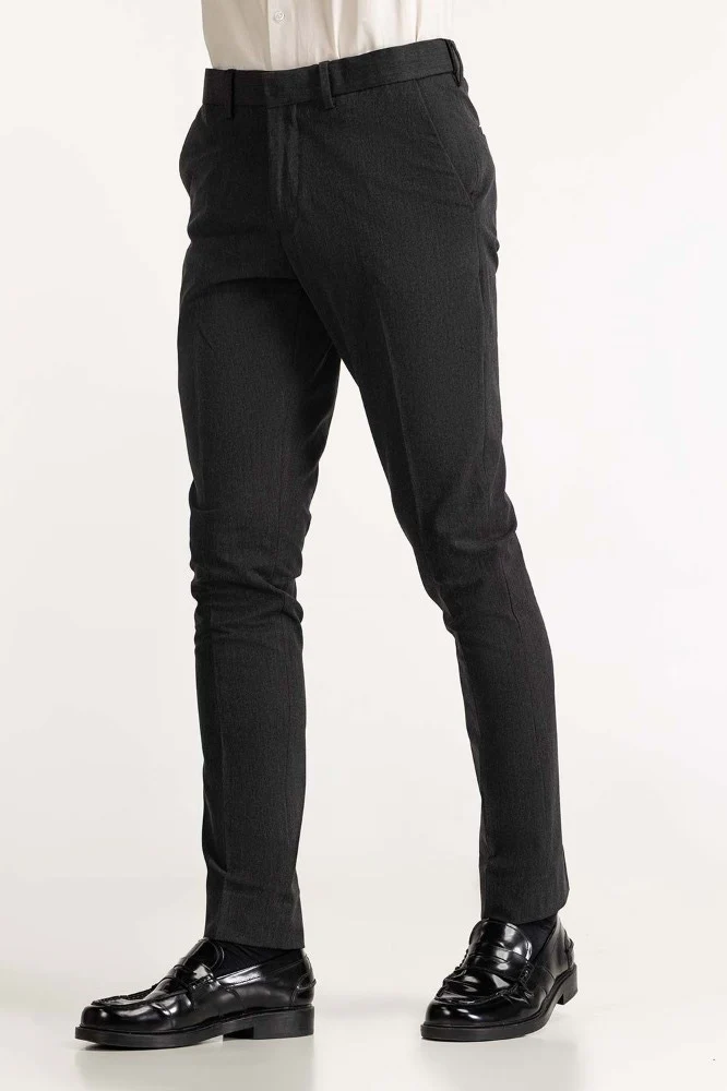 Dark Grey Basic Dress Pant - Image 6