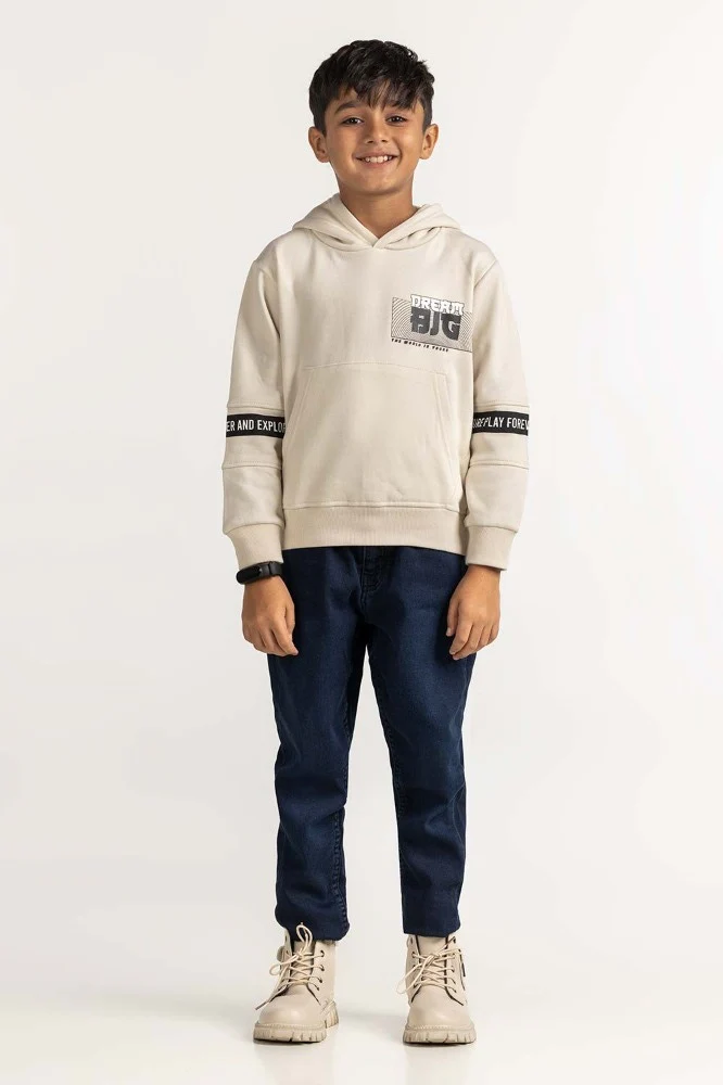 Dawn Blue Printed Sweatshirt - Image 5